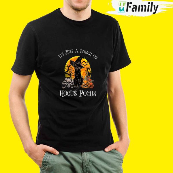 Black Cat Bunch Of Hocus Pocus Shirt, Hocus Pocus Cat Gift