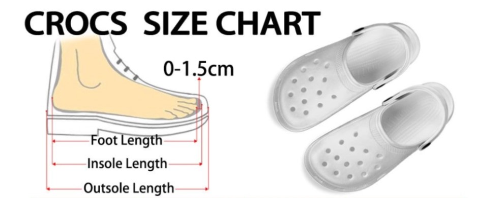 Crocs Size Chart UFamily