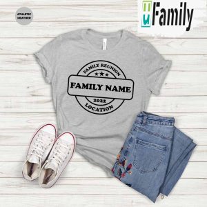 Custom Name Family Reunion T Shirt With Location 4