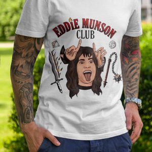 Eddie munson hellfire club Shirt Stranger things Gift