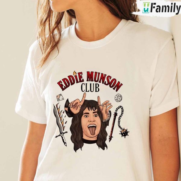 Eddie munson hellfire club Shirt, Stranger things Gift