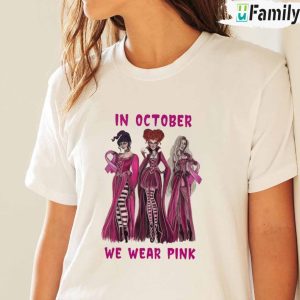 Hocus pocus Sanderson sister wear pink shirt Hocus pocus Halloween Gift2