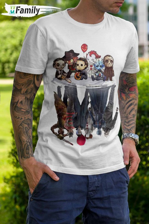 Horror movie Pennywise Shirt, Horror movie character