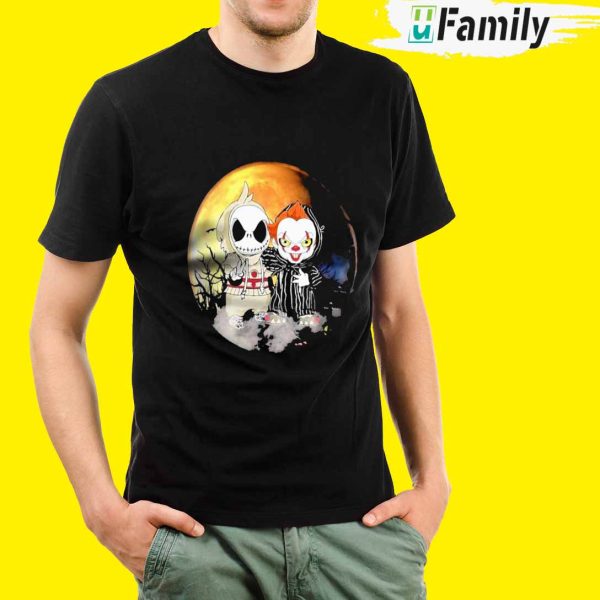 Jack Skellington And Pennywise Victory Shirt