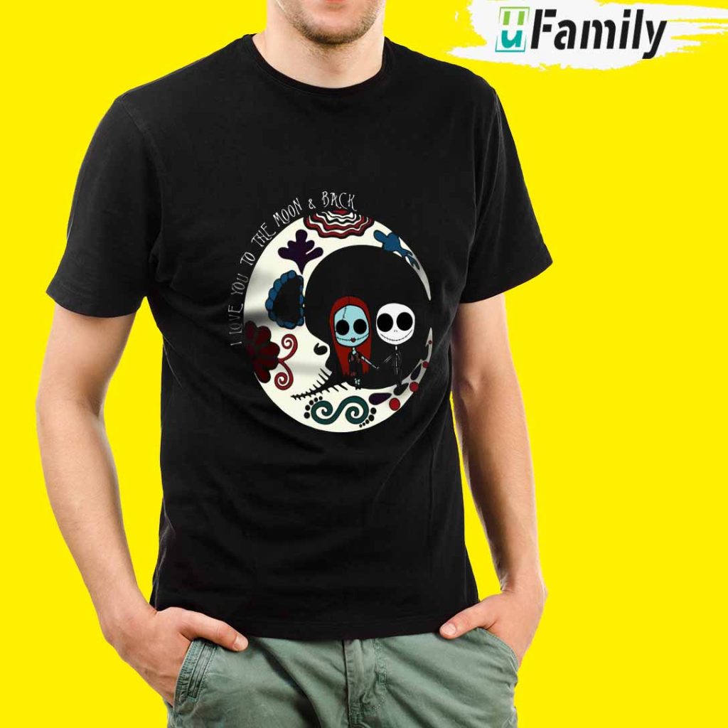 Jack Skellington And Sally with love shirt