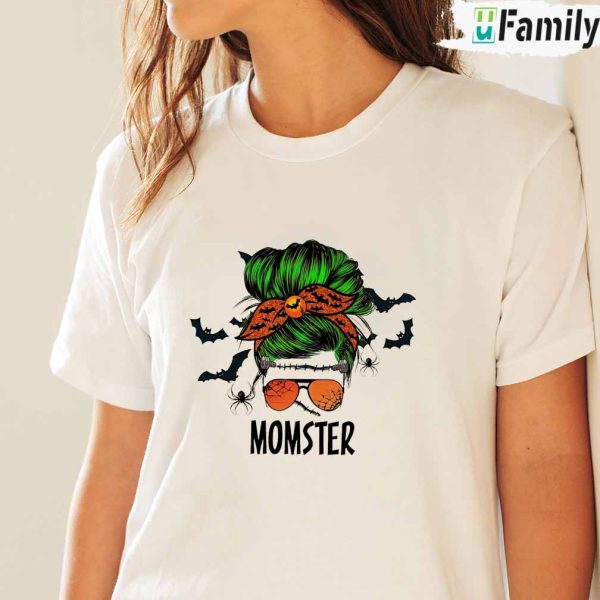 Momster Shirt, Halloween Gift For Mom