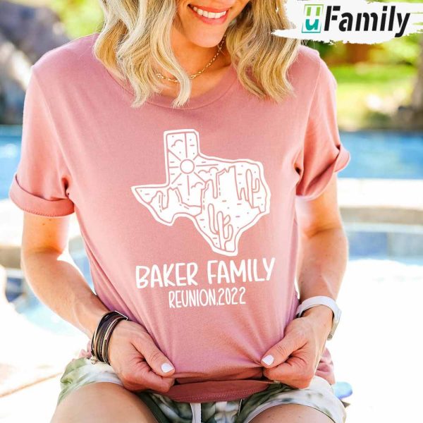 Texas Family Reunion Personalized Name Shirt