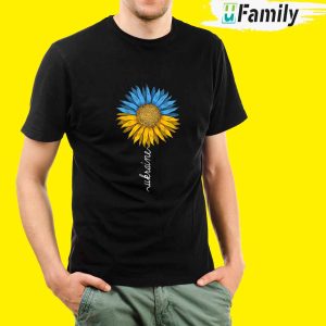 Ukraine Flag Colors Sunflower Shirt