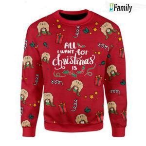 All I Want For Christmas is Ugly Christmas sweater