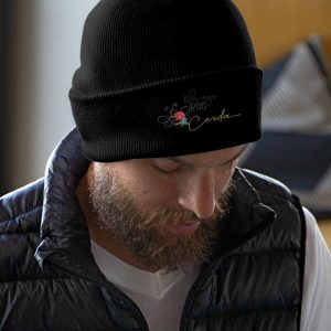 Always Bee Cerda Custom Embroidered Hat Personalized Beanie 3