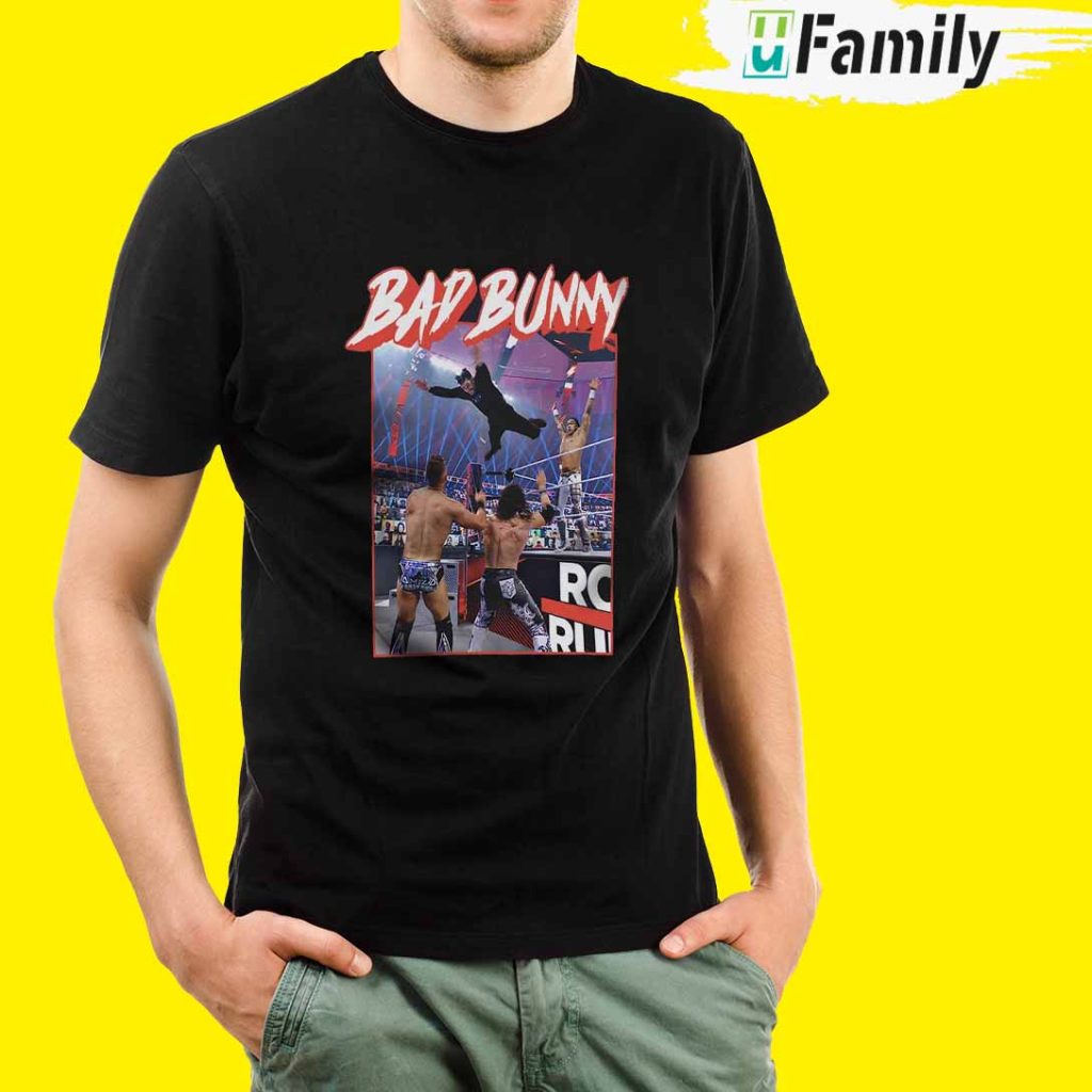 Bad Bunny WWE Shirt