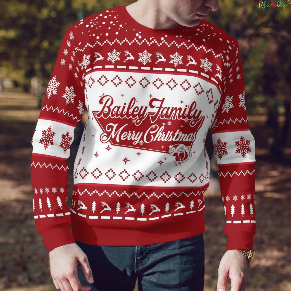 Bailey Family Personalized Sweatshirts, Bailey Family Gift