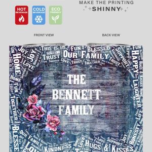 Bennett Family Glitter Tumbler 3