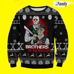 Brothers Of Horror Ugly Christmas Sweater
