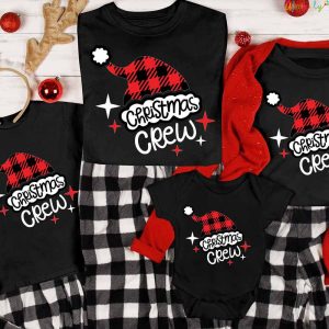 Christmas Crew Pajamas Family Matching Set