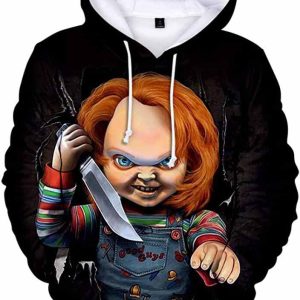 Chucky 3 Horror Casual 3D Hoodie 3