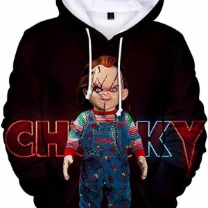 Chucky 3 Horror Casual 3D Hoodie 5