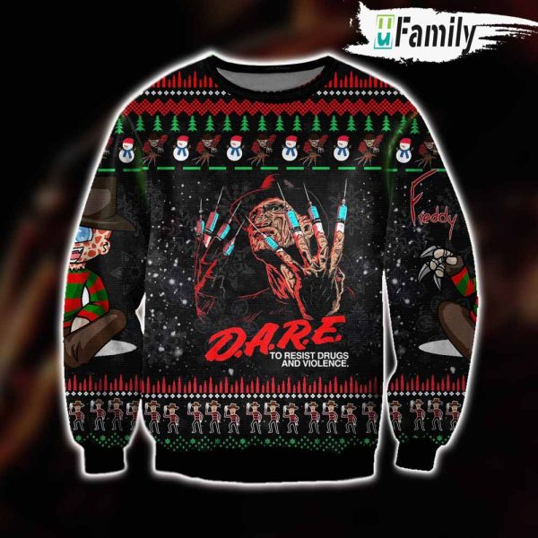 Dare To Resist Drugs And Violence Sweater