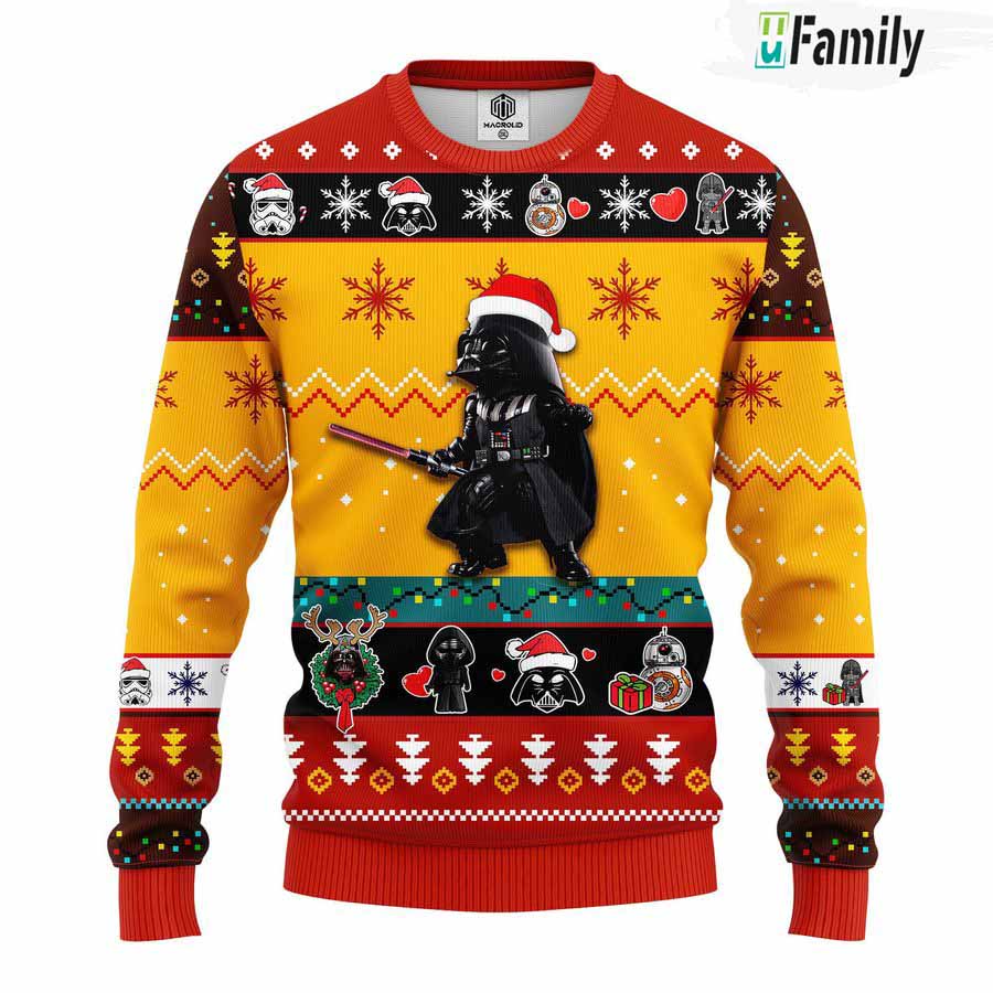 Darth Vader Star War Ugly Christmas Sweater