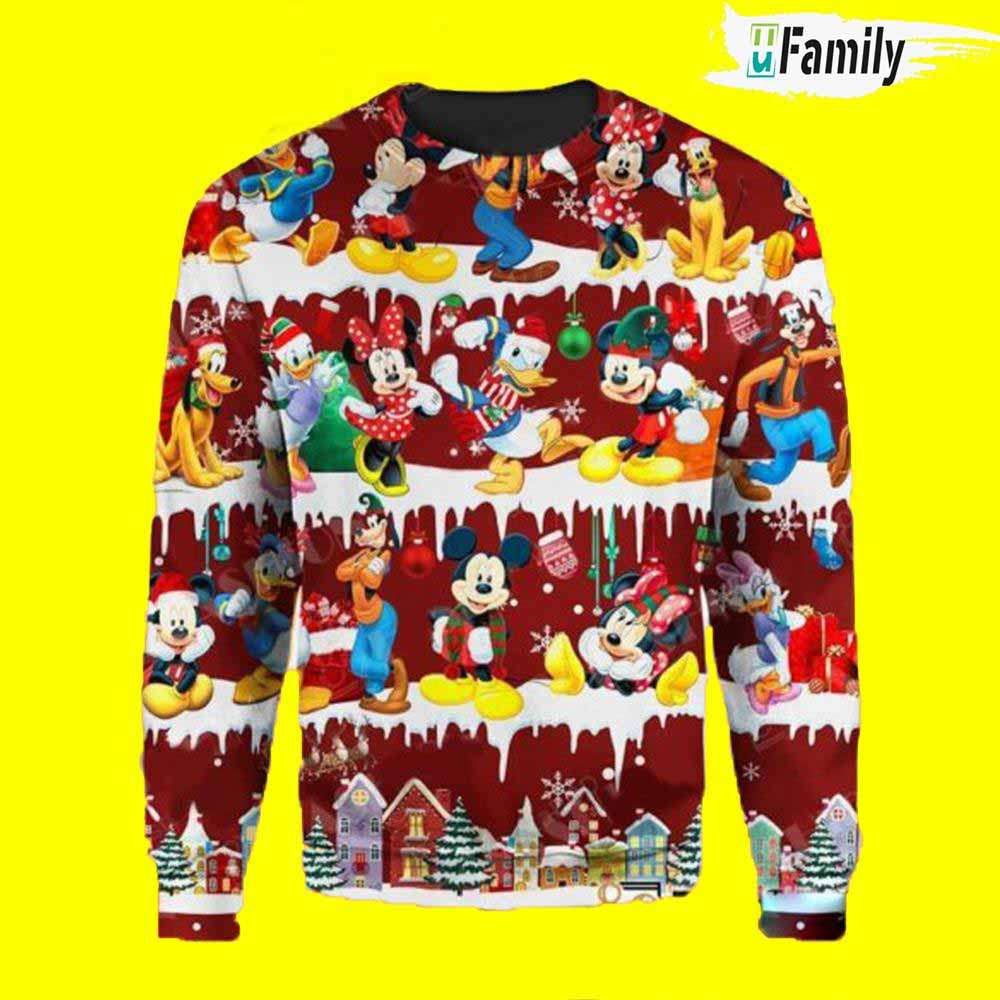 Disney Mickey Mouse Thanksgiving Ugly Sweater