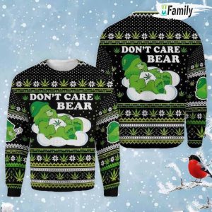Dont Care Beer Ugly Christmas Sweater