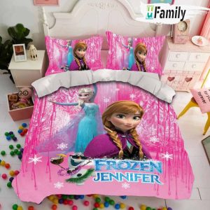 Elsa And Anna Princess Bedding Set