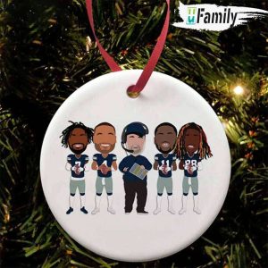 Football Christmas Tree Dallas Cowboys Ornament