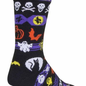 Ghost And Cat Halloween Gift Socks