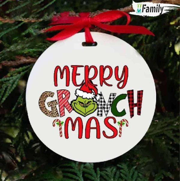 Grinch Christmas Merry Grinch Mas Ornament