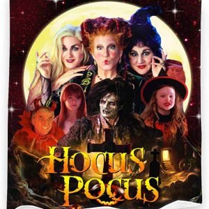 Hocus Pocus Witches Halloween Blankets