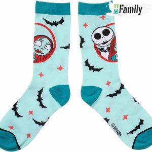 Jack And Sally Blue Sock, The Nightmare Before Christmas