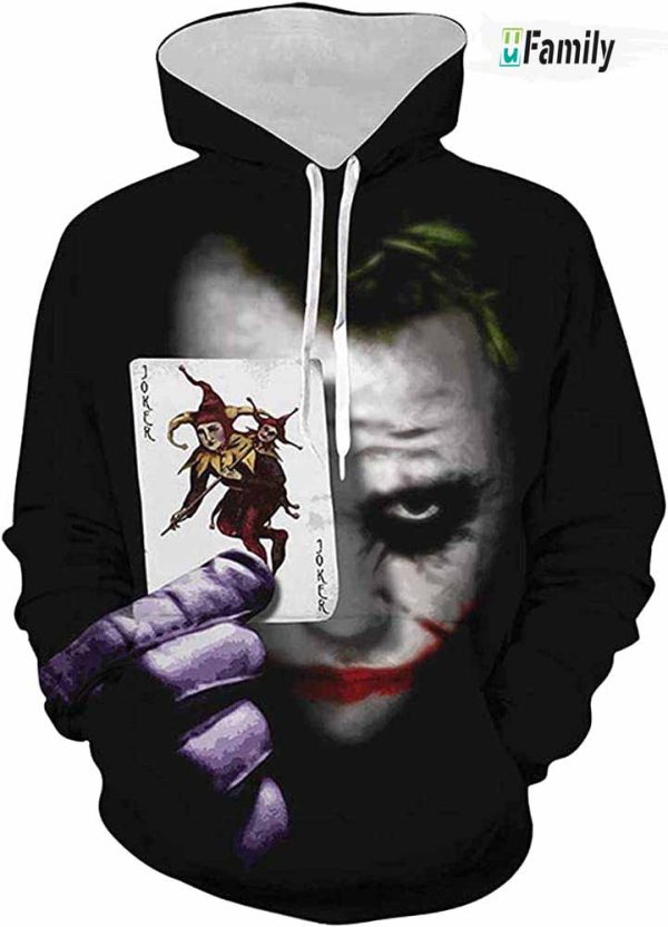 Joker Hooded Pullover 3D Hoodie