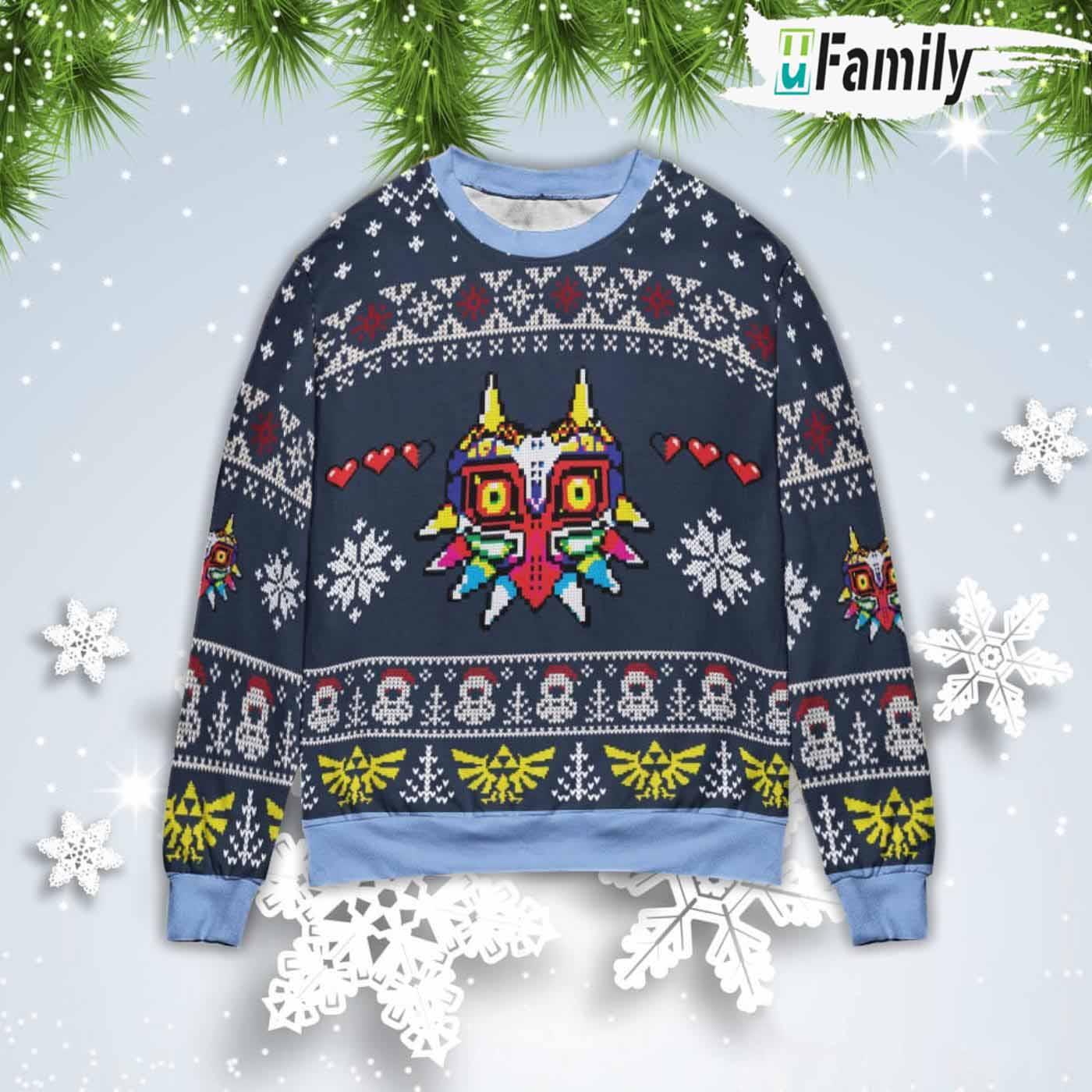 Majora s Mask Legend Of Zelda Ugly Christmas Sweater