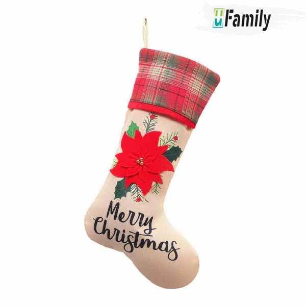 Merry Christmas Roes socks