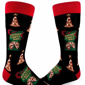 Merry Crustmas Crew Socks