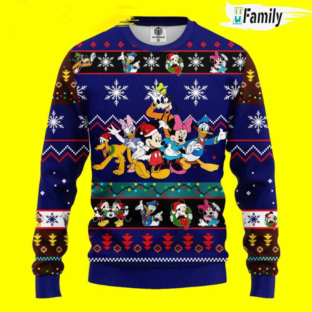 Mice Mickey Mouse Disney Ugly Sweater