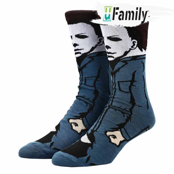 Michael Myers Character casual Crew Sock