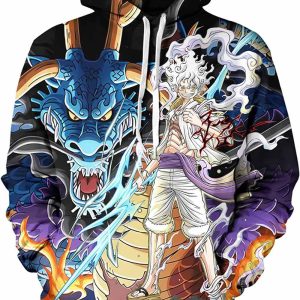 One Piece Fashion Pullover 3D Hoodie 4