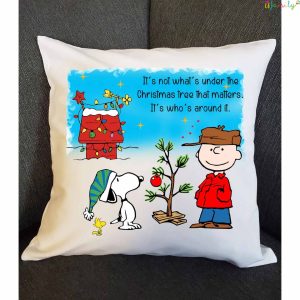Peanut And Snoopy Pillow Case