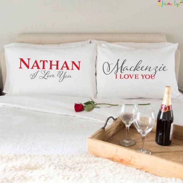 Personalized Romantic Pillow Cases