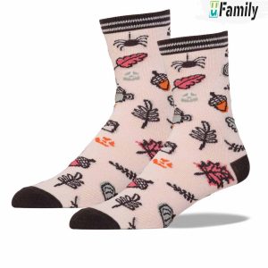 Pumpkin Spice Crew Sock