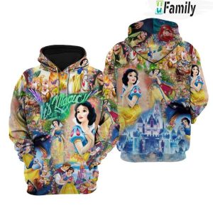 Snow White and The Seven Dwarfs Disney 3D Hoodie