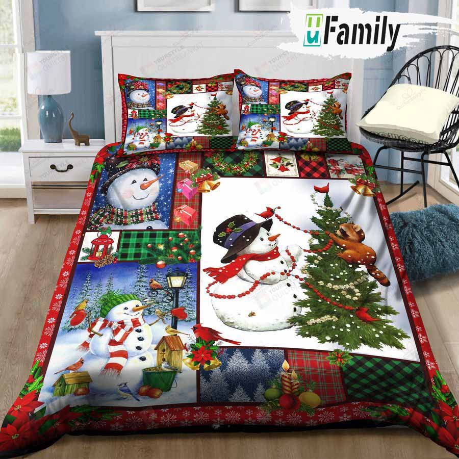 Snowman Christmas Bedding Sets
