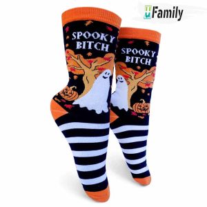 Spooky Bitch Halloween Socks