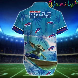 Baby Yoda Buffalo Bills Hawaiian Shirt 3