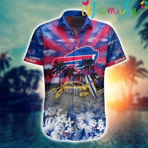Beach Tropical Bufalo Bills Lover Hawaiian Shirt