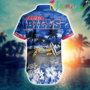 Beach Tropical Bufalo Bills Lover Hawaiian Shirt 3