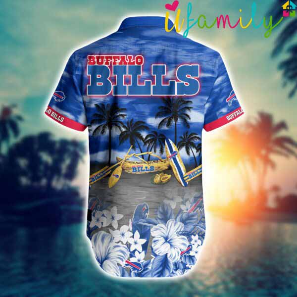 Beach Tropical Bufalo Bills Lover Hawaiian Shirt