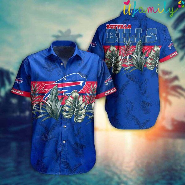 Blue Tropical Buffalo Bills Hawaiian Shirt