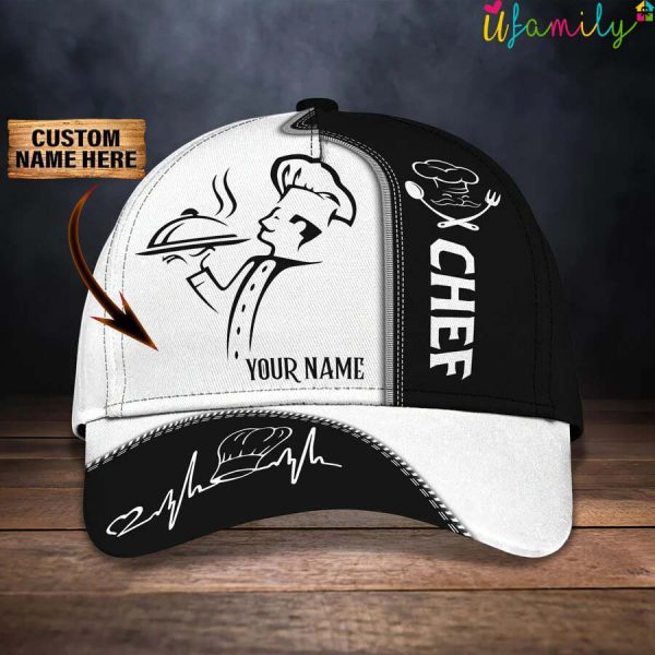 Chef Personalized Name Cap